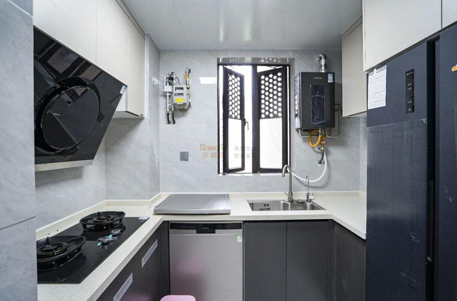 【實景案例】香蜜松湖三居：從客廳到廚房，每一處都為舒適而生